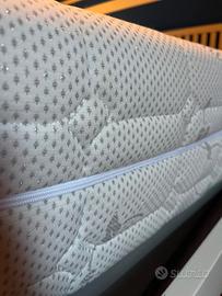 Materasso molle insachettate+Memory  foam 