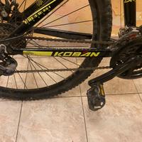 bici brera koban 27 5 gialla e nera