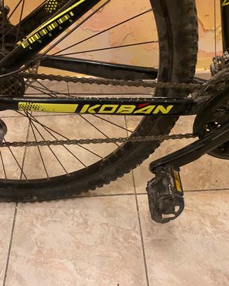 bici brera koban 27 5 gialla e nera