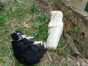 pietra miliare, pietra segna ingresso 