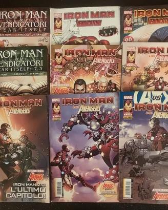 otto 9 fumetti serie Iron Man & i Vendicatori