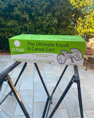 Carrello trasporto kayak