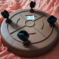 porta piante con ruote