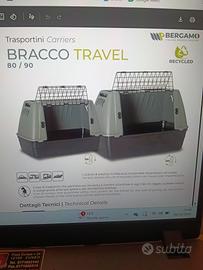Trasportino cane BRACCO TRAVEL