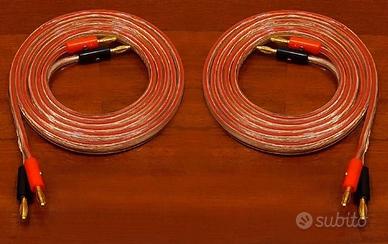 Cavi potenza diffusori 2x1,85mt alte prestazioni