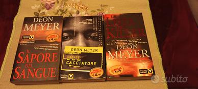3 libri thriller di DEON MEYER