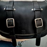 Borsa Laterale Wild Hog in pelle Cafe Racer