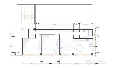 Appartamento con garage a Limena