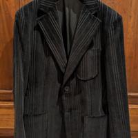 Giacca in velluto nero