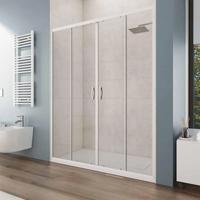 Porta doccia scorrevole per nicchia 150 cm