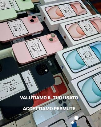 IPHONE 15 256GB batteria 100%