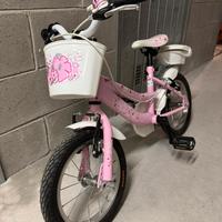 Bicicletta bambina da 14 doublezz come nuova