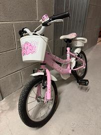 Bicicletta bambina da 14 doublezz come nuova