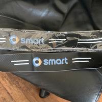 Smart kit n:4 adesivi battitacco in carbonio