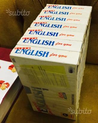 Corsi d'inglese completo dischi e cassette