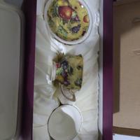 servizio da caffè Edward fine porcelain nuovo 