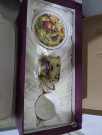 servizio da caffè Edward fine porcelain nuovo 