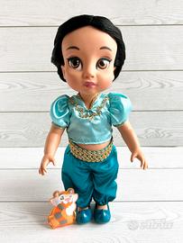 Bambola Animator Jasmine Disney Store + accessori