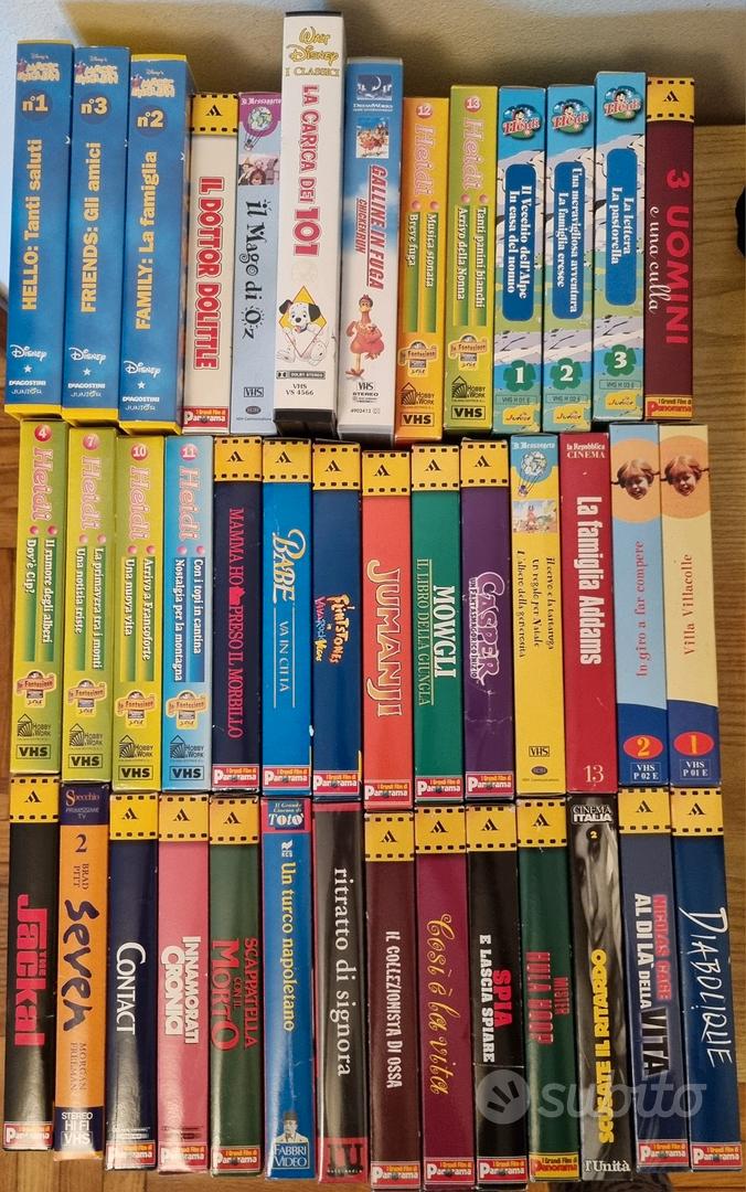 Cassette VHS varie Audio/Video In vendita a Arezzo