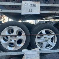 Cerchi 14" diversi tipi e modelli
