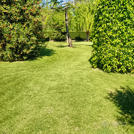 Villa indipendente con parco e capannone