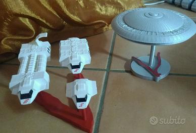 V visitors flotta completa! Tre navicelle Piu astr