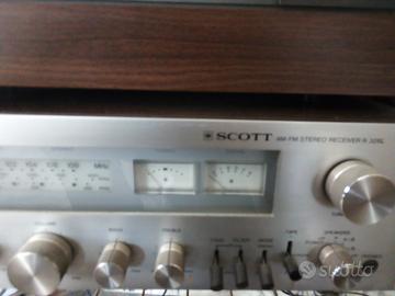 Sintoamplificatore Scott anni 70 R326L