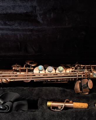Sax soprano lade antichizzato