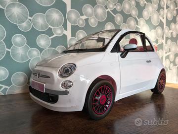 Fiat 500 Barbie bianca