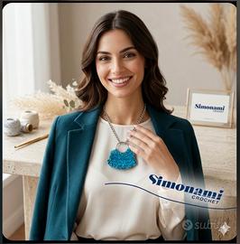 Collana Micro Bag Sparkle SIMONAMI CROCHET 