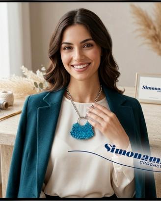 Collana Micro Bag Sparkle SIMONAMI CROCHET 