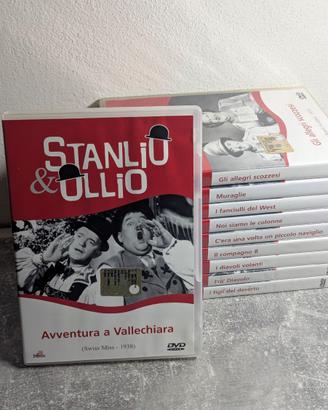 Stanlio e Ollio - 10 DVD Bibax (Rossa)