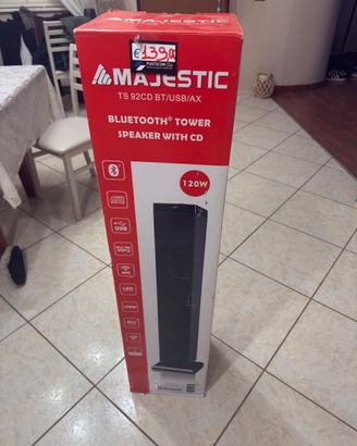 Majestic TS92CDBT altoparlante bluetooth con cd