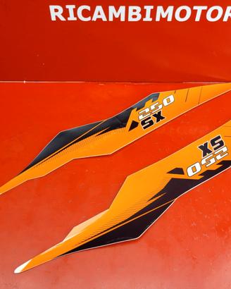 DECALCO ADESIVI POST KTM 250 SX 2012