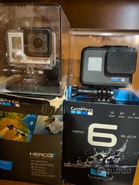 Go pro hero 3, Gopro hero 6 black e acccessori
