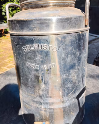 fusto inox 30 LT