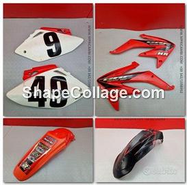 KIT PLASTICHE HONDA CRF 450 2005 2006 CRE 2007 200