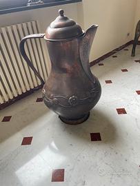 Anfora decorativa rame