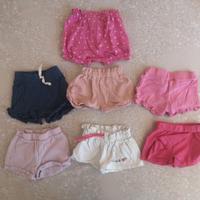 Pantaloncini bambina 9 - 12 mesi