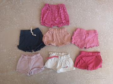 Pantaloncini bambina 9 - 12 mesi