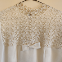 Abito da sposa vintage color avorio tg 42 circa