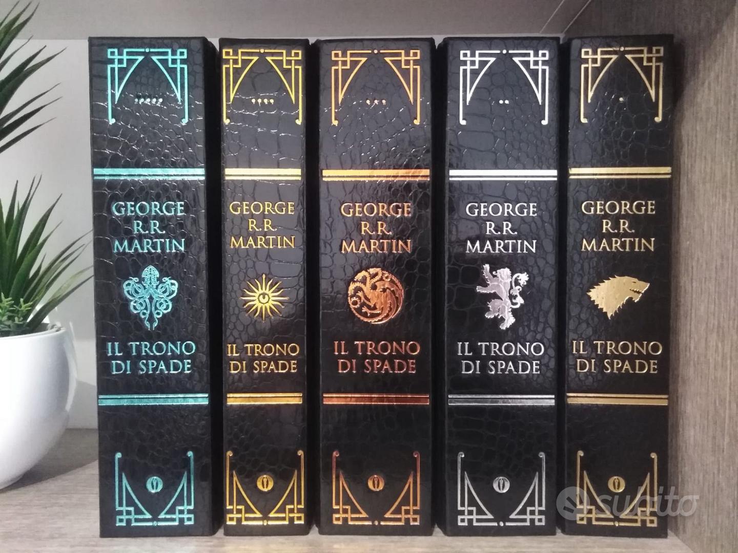 Libri Trono di Spade Edizione Pelle di Drago - Libri e Riviste