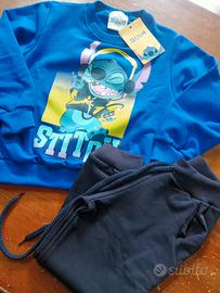 Completo bimbo con Stitch tg 3 anni