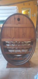 botte  porta vini con vano