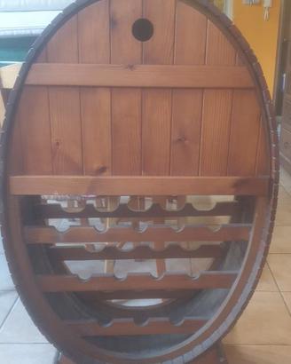 botte  porta vini con vano