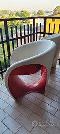 coppia poltrone Driade MT1 Ron Arad Made in Italy