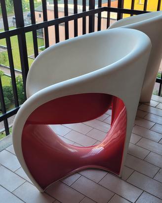 coppia poltrone Driade MT1 Ron Arad Made in Italy