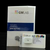 GWLAB DIAMANTE NATURALE NON TRATTATO 0.38 CT D I1