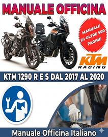 Manuali Officina KTM 1290 R e S dal 2017 al 2020
