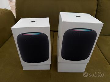 Due Apple Home pod seconda generazione